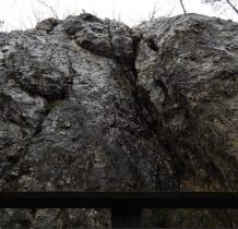 skała udostępniona dla wspinaczy