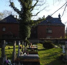gdyby nadal chowano tu mieszkańców cmentarz byłby jednym z najstarszych w Polsce i Europie-w głębi budynek dawnego Królewskiego Urzędu Sadowego