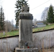 pomnik poległych w czasie I wojny światowej