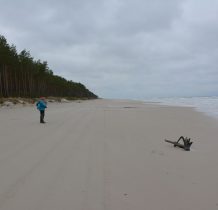 pusta szeroka plaża